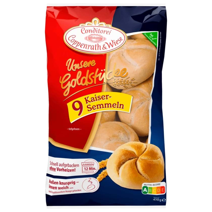 Bild von Coppenrath & Wiese 9 Kaiser-Semmeln 450g