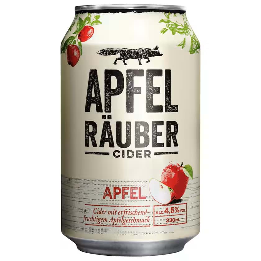 Bild von Apfelräuber Apfel Cider 0,33l EINWEG